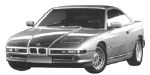 BMW E31 B2598 Fault Code